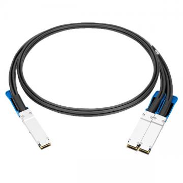 Arista Compatible 400G QSFP-DD to 2x200G QSFP56 Passive Direct Attach Copper Breakout Cable